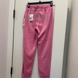 Juicy Couture Pink Velour Sweatpants